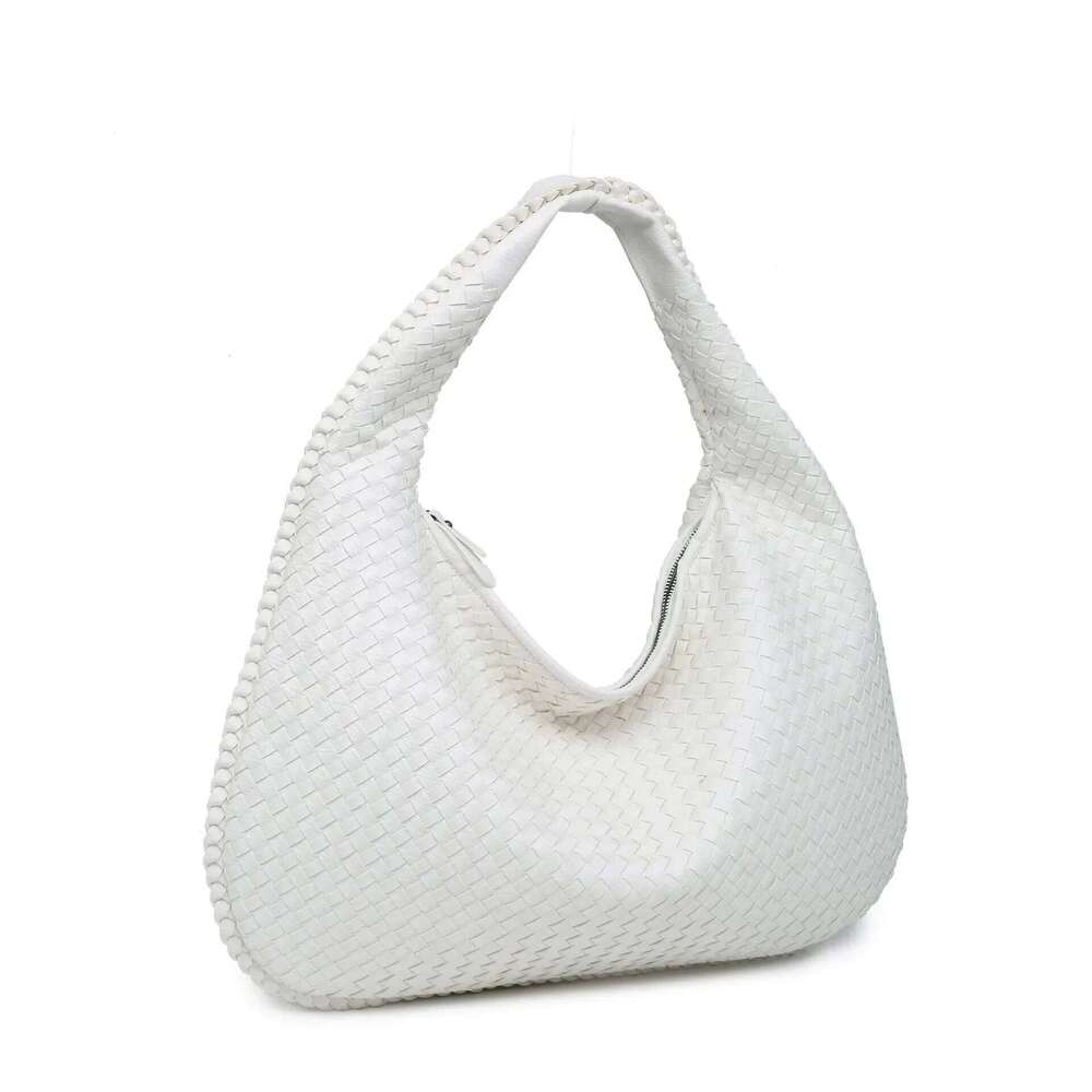 Daily Handbags Woven Pu Leather Fashion Designer Messenger Tote High Quality Lightweight Travelling Women S Bags