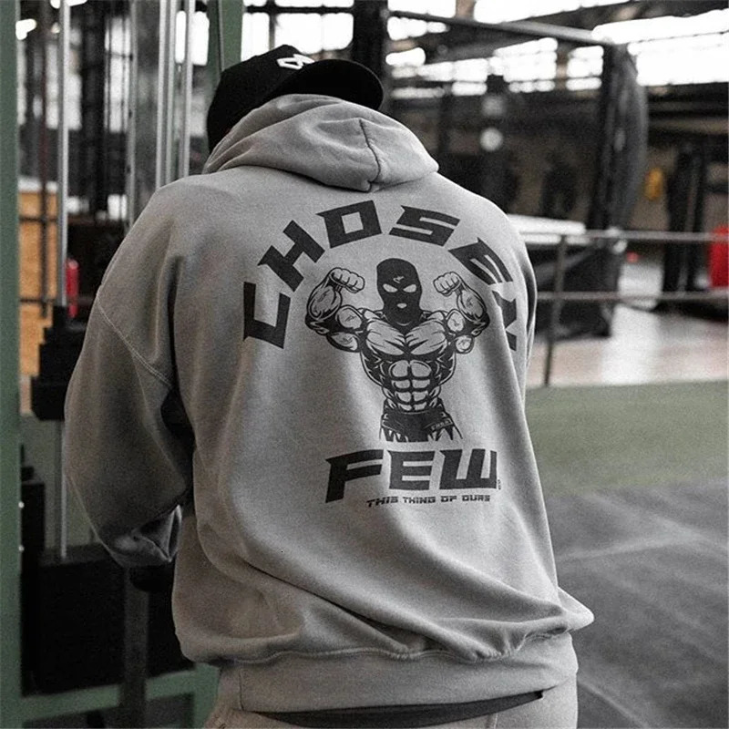 Autumn Winter Fashion Simple Mens Hoodies Minimalist Letter Printed Gym Casual Harajuku Sweatshirt Loose Long Sleeve Pullovers 260330