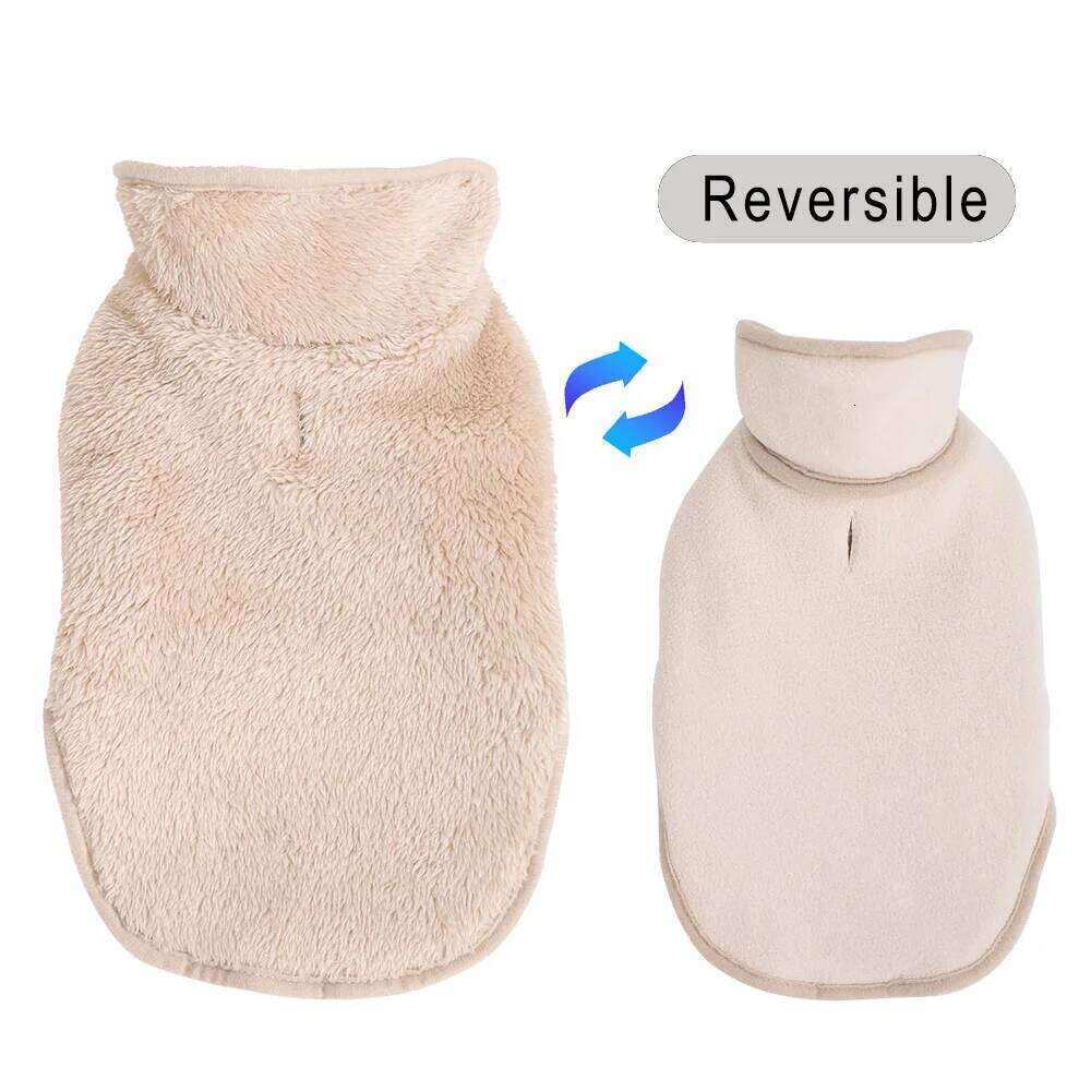 Winter Pet Dog Warm Fleece Jacket Coat For Small Large Dogs Adjustable Puppy Clothing Golden Retriever Outfits Labrador Costume