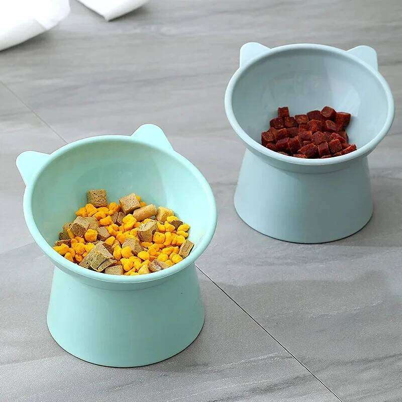Pet Food Tilt High Bottom Neck Protector Antichoking and Cat Water Bowl Antidumping Dog Feeding Supplies 26W0330