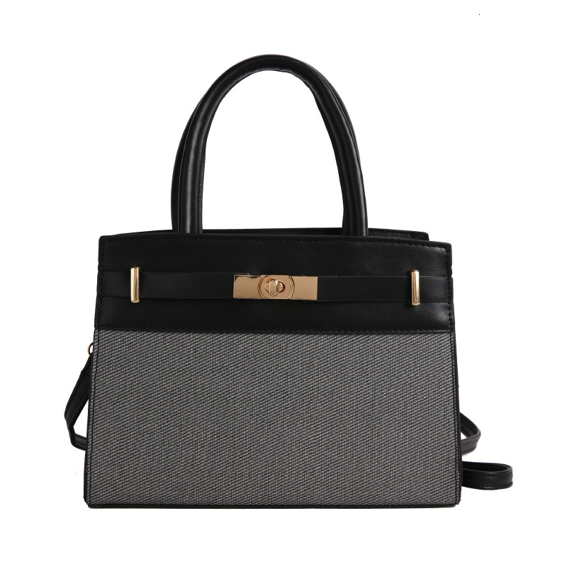 Free Shipping High Value 2026 New Women's Color-Block Handbag, Fashionable High-Quality, Cross-Border Shoulder and Crossbody Commuting Small Squa