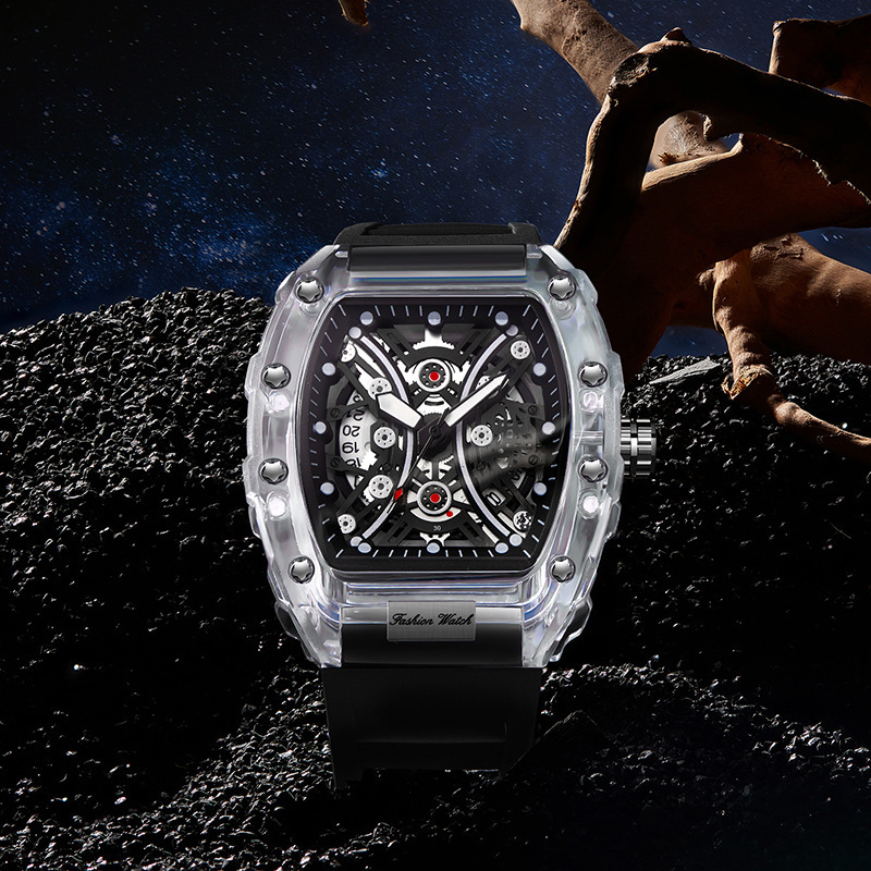 Watches Men Designer Fashion Moissanite Fashionable Retro Casual Shock Diamond High Quality Factory Cycling Reloj Hombre Homme Montre De Luxe