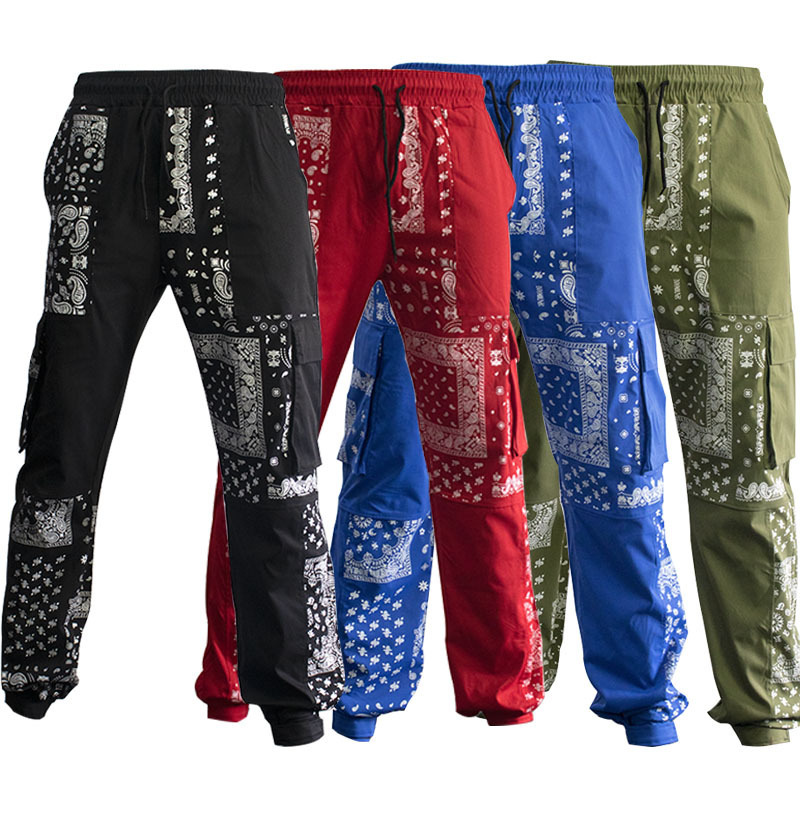 Manufacturer wholesale men's casual pants, work pants, cotton long pants, slim fit, casual and versatile, straight cut, spring and autumn style