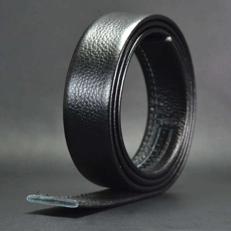 Men's Leather With Automatic Metal Buckle, High-Quality Luxury Belt For Men, Famous Brand, Wristband Chunjinqiuli