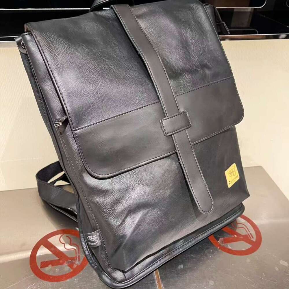 New Trendy Brand Men S Style Youth Business Simple Casual Travel Backpack Student School Bag High Quality Luxury Bag