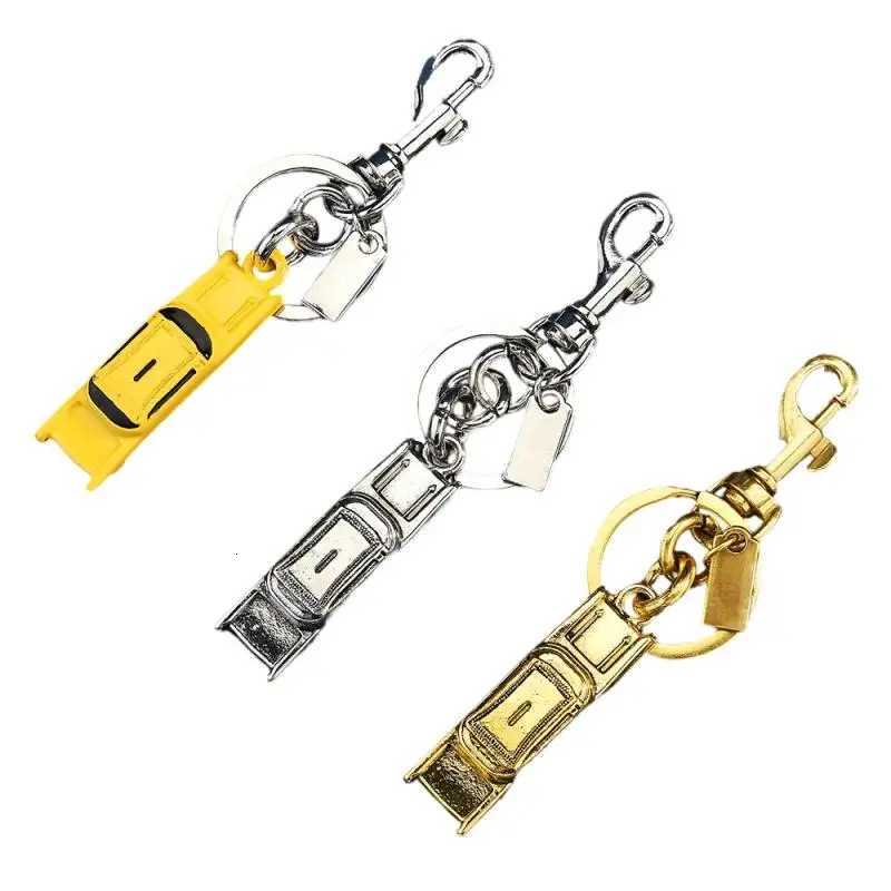 Fashionable Fruits Construction Tower Car Keychain For Women Girls High-end Backpack Decoration Exquisite Accessories Gifts Z260330