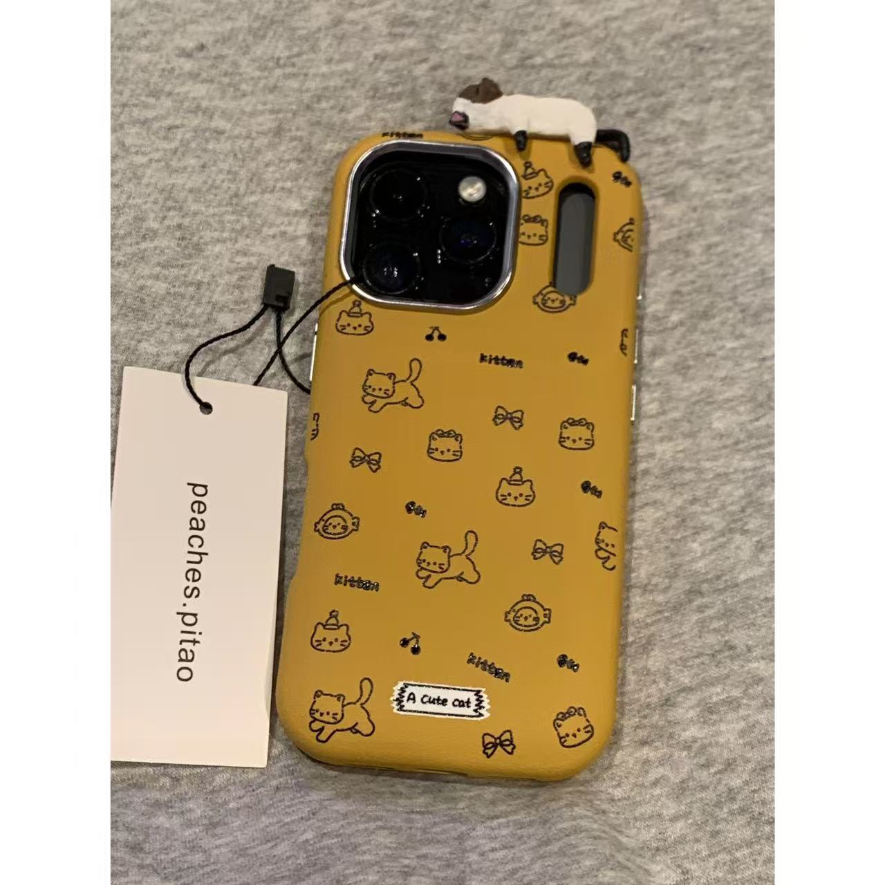 Cute Cartoon Shockproof Case For iPhone Women