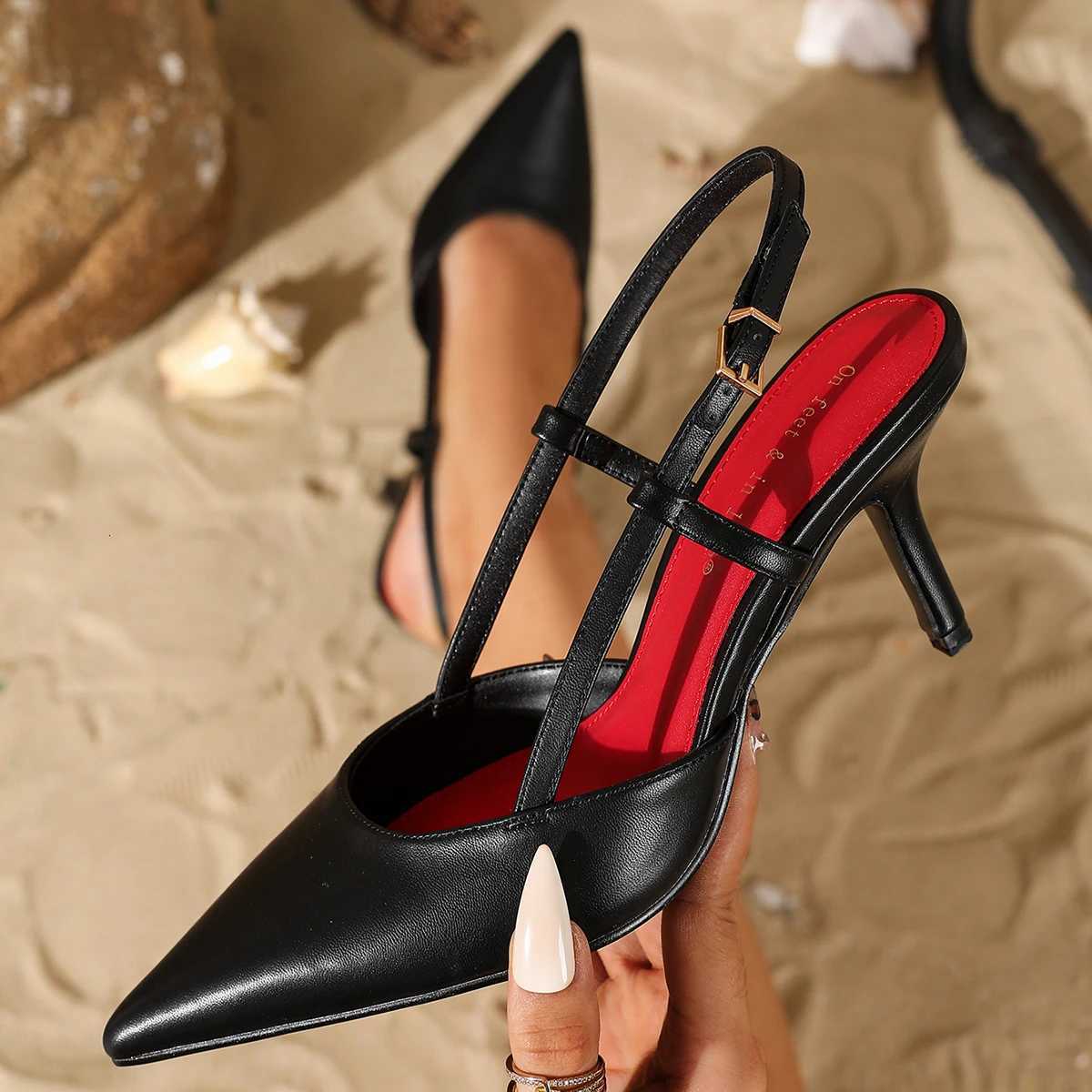 Elegant and stylish pointed-toe high heels for women comfortable and versatile slim heels Z260330