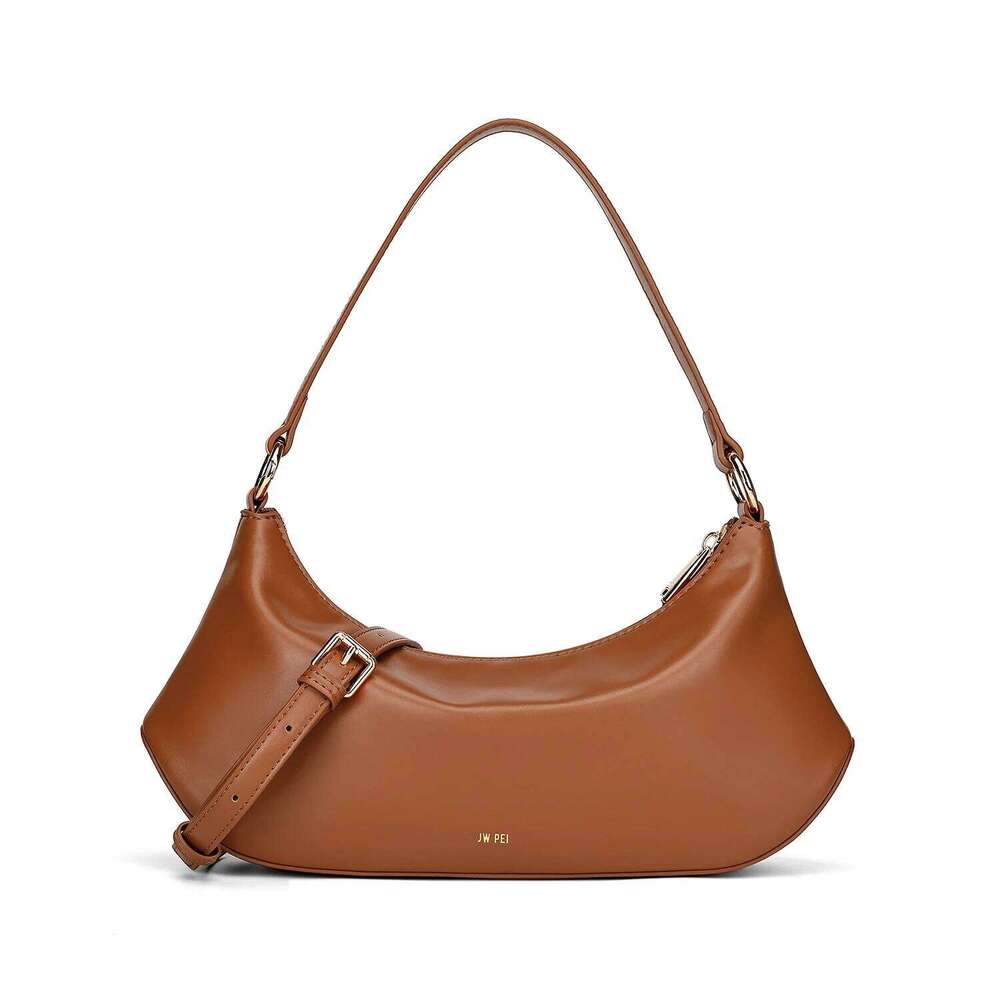 JW PEI Women Shoulder New Niche High End Feeling Simple Soft Leather Fashion Light Luxury Handheld Armpit Bag Liksusie