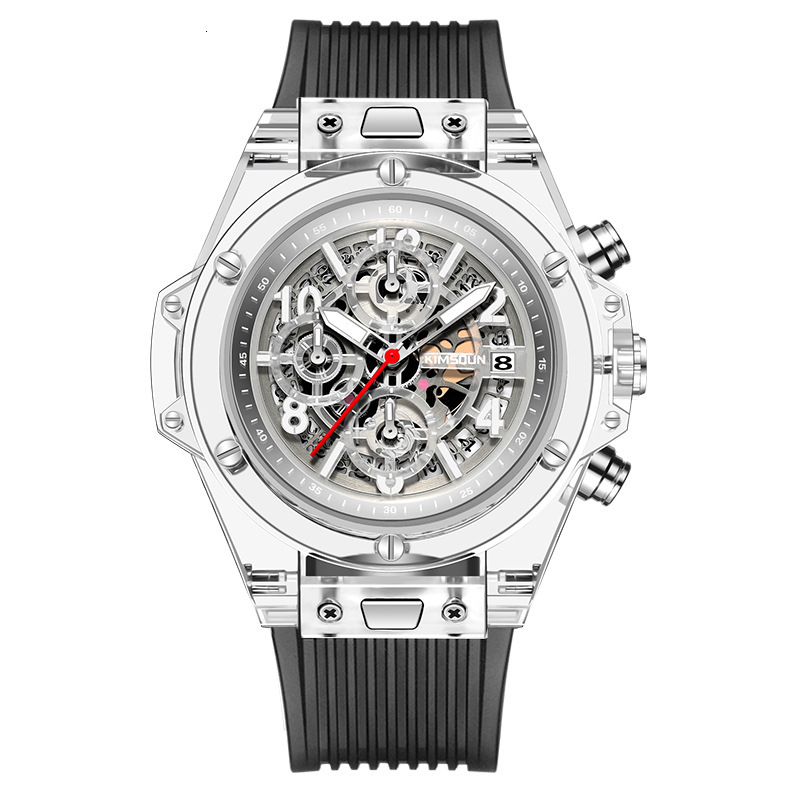 Watches Men Designer Fashionable Diamond Moissanite Sporty Quartz Diving Reloj Hombre Homme Montre De Luxe