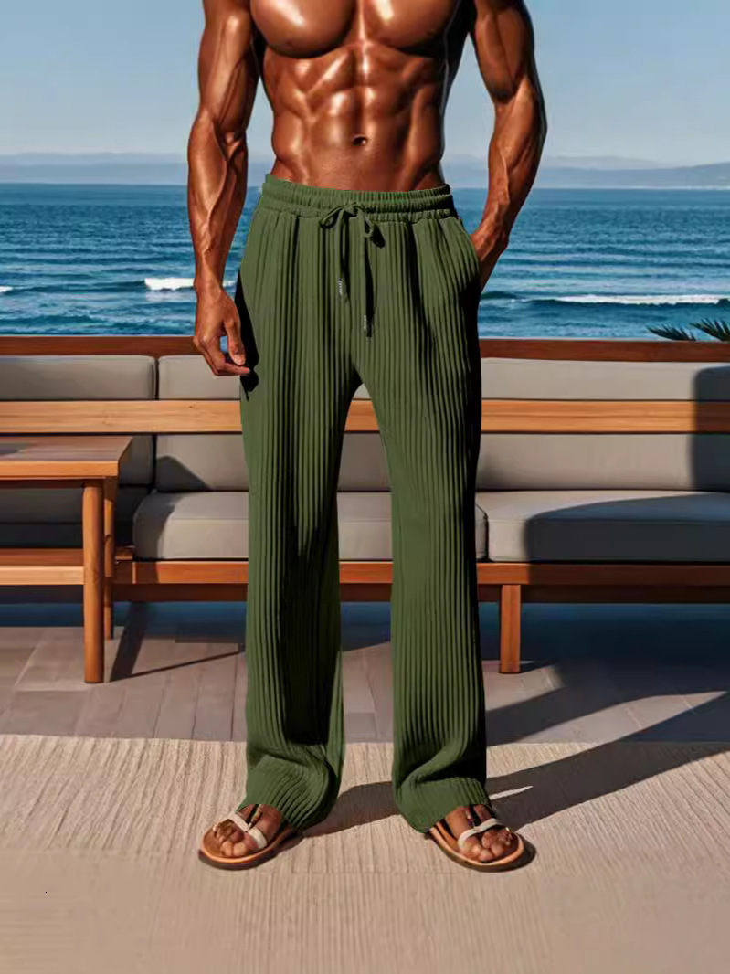 Trendy Long-Sleeve Jogger Bottoms by Seasonal Lineup of Male Athleisure Clothing