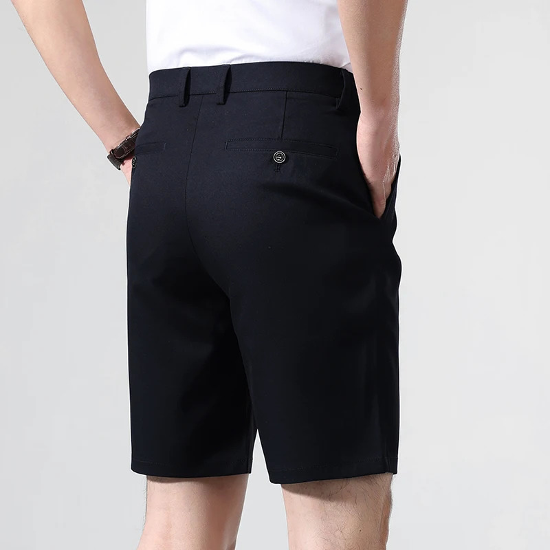 Classic Fit Mens Stretch Bermuda Lightweight Quick Dry Stretch Shorts Golf Shorts Hiking Travel 260327