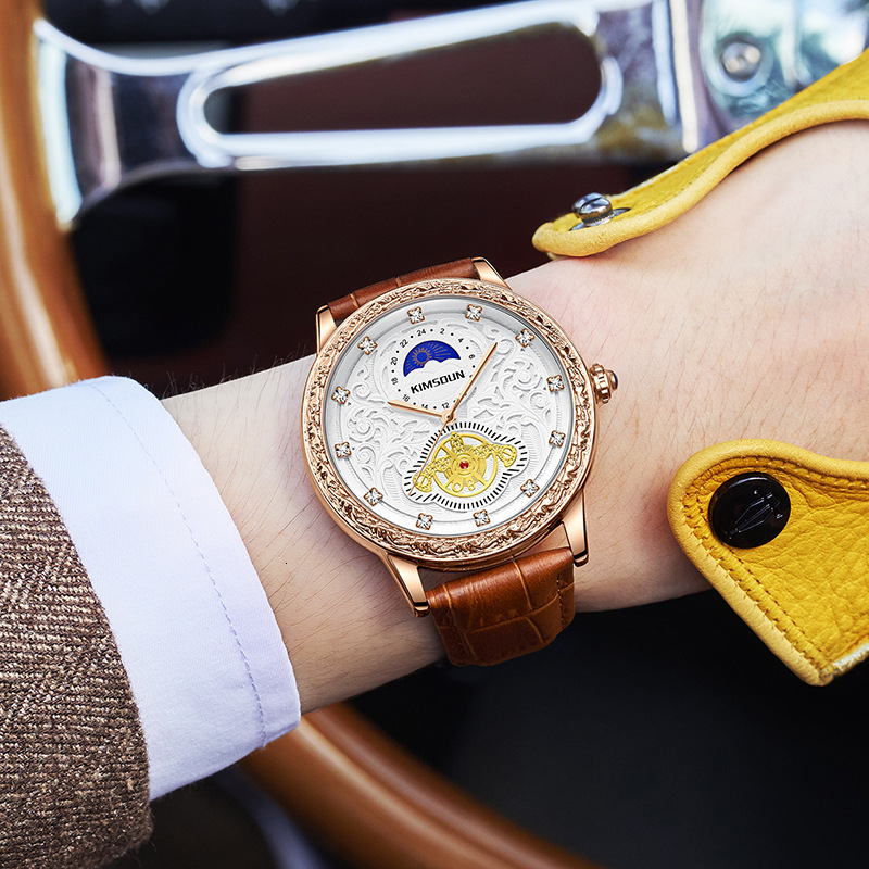 Watches Men Designer Minimalist Luxury Diamond Luxury Moissanite Daily Wear Reloj Hombre Homme Montre De Luxe