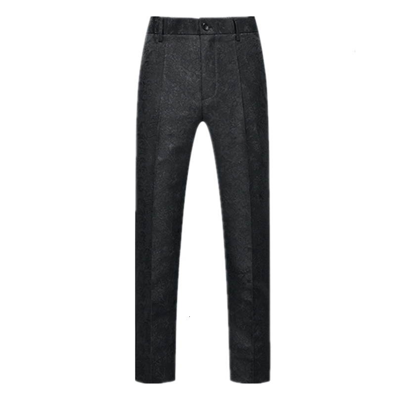 Men Jacquard Suit Pants Fashion Wedding Party Groom Dress Trouse Large Size 6XL 260327