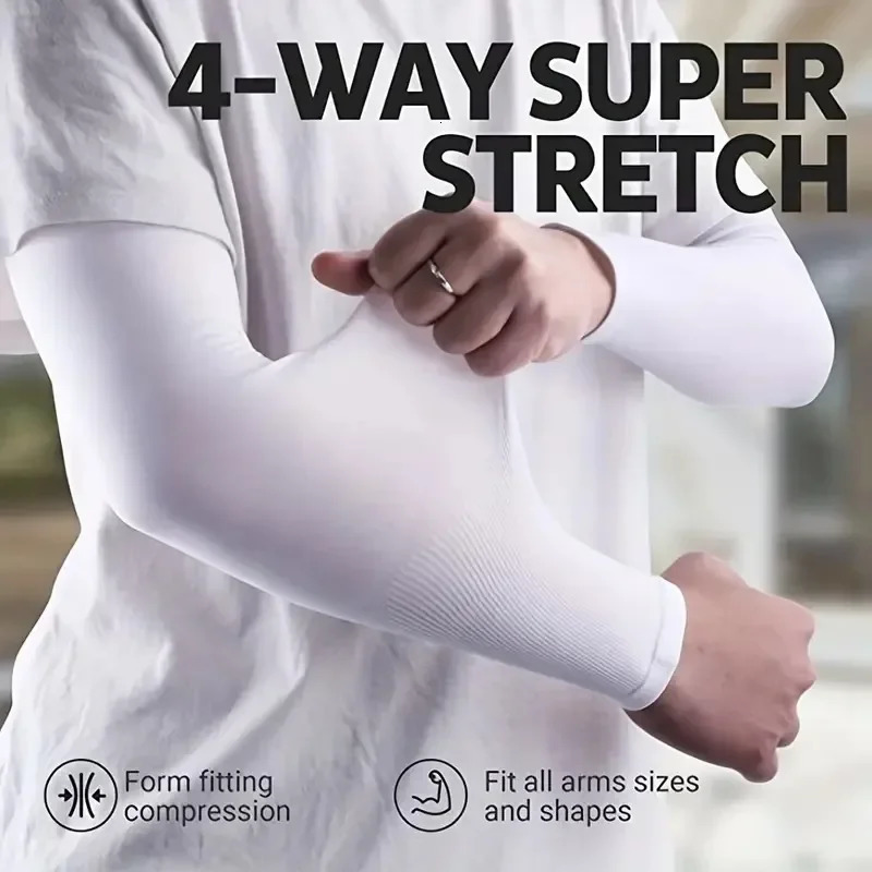3 Pair of Breathable Sun Protection Sleeves UV Protective Gear for Sports Driving Outdoor Adventures 260312