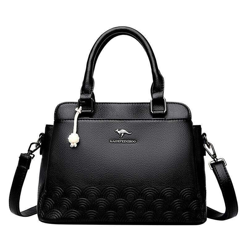 Genuine Hight Quality Soft Leather Crossbody For Handbags Women Designer High Capacity Shoulder Bags