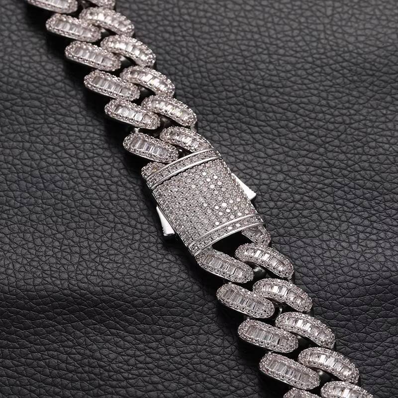 New Design Fine Jewelry Iced Out Moissanite/Zircon Necklaces