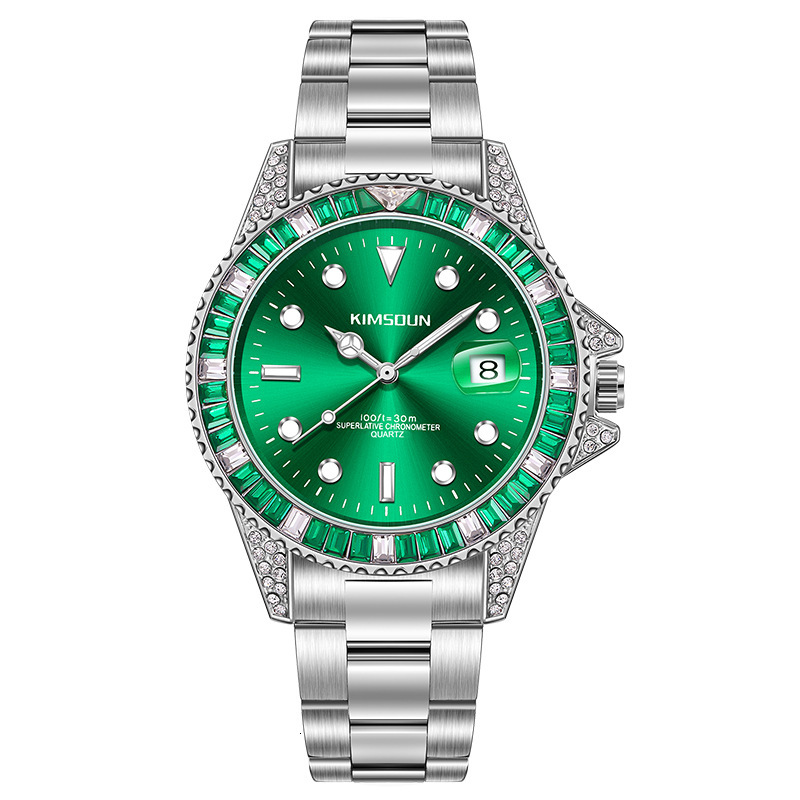Watches Men Designer Retro Moissanite Wristwatch Diamond Formal Occasions Swimming Reloj Hombre Homme Montre De Luxe