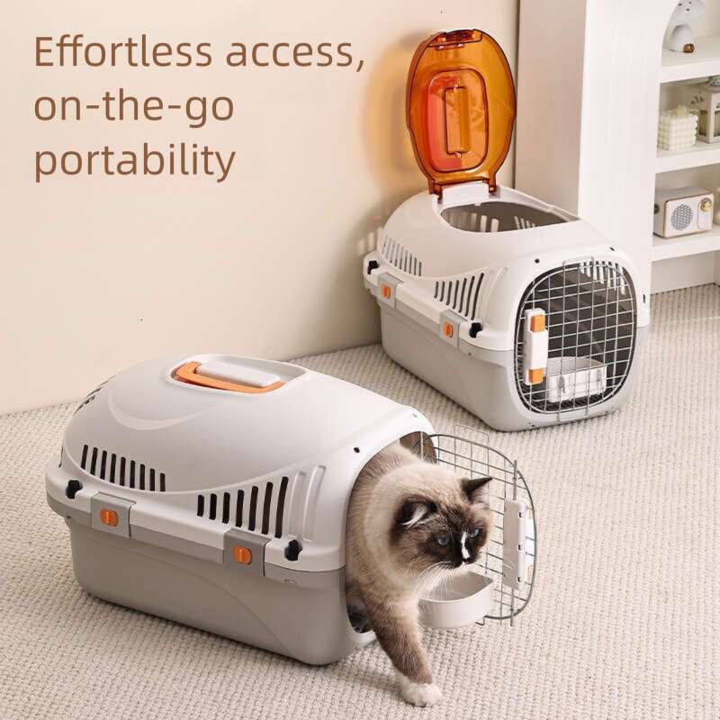 Cat Carrier Airline Box Portable Travel Car Pet Cage for Cats and Dogs Space Transport Dog Bag