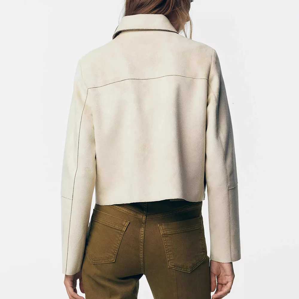 Female Elegant Lapel Single-breasted Pockets Decoration Solid Street Style Jackets Women Autumn Vintage Slim Short JacketT260328