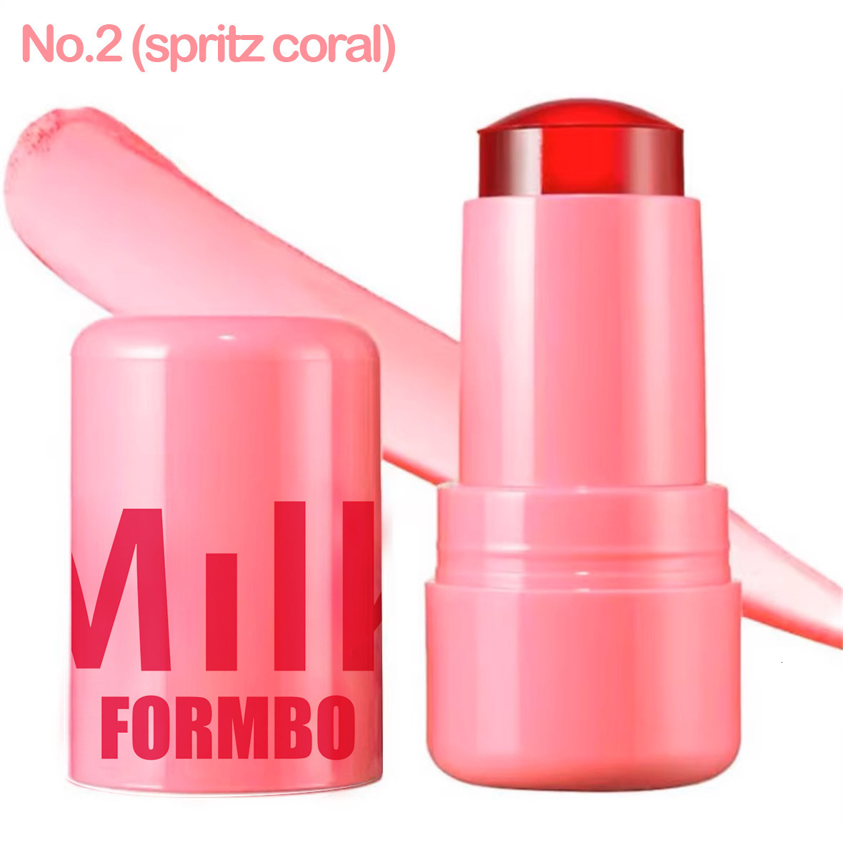 Original Milk Makeup Blush Stick Cooling Water Jelly Tint Jelly Blush Stick Watercolor Multi-Use Matte Blush Lip Tinted Makeup 240624