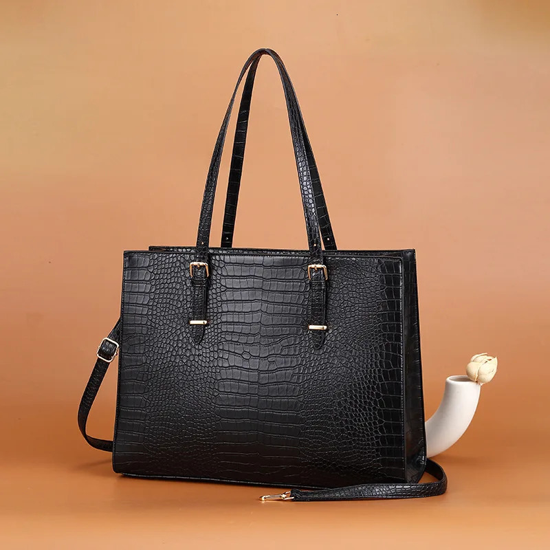 Womens Pattern Tote Bag Fashion Business Shoulder Handbag 260317