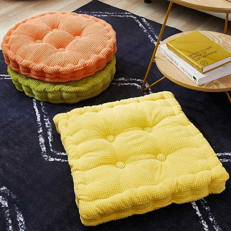 Thick Round Seat Cushion for Office Chair Extra Comfort for Long Hours Sitting Floor Pillow Mat for Home and Classroom Use H260330 - view 5