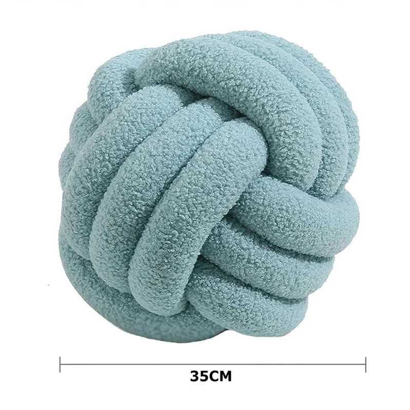 Knot Pillow Ball Soft Home Decorative Pillows Handmade Knotted Ball Throw Pillow Cushion Home Decor for Bed Couch JAF012 H260330 - view 7