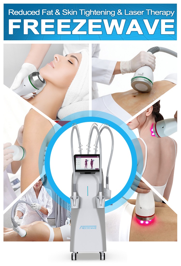 Effective 3 in 1 Vertical 2.45GHz Microwave freeze wave Therapy Machine face lifting Anti-Aging Slimming skin Lifting Weight Loss shaping beauty Machi