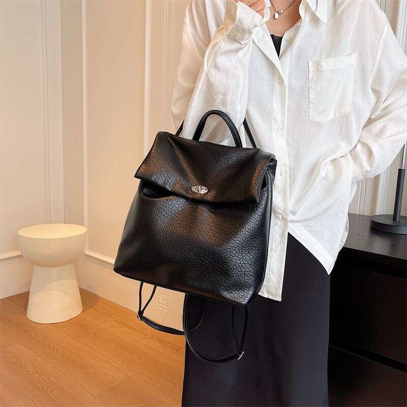 Beibei Shangpin New Korean Edition East Gate Simple Solid Color Lock Buckle Multi Use Single Handheld Double Liksusie