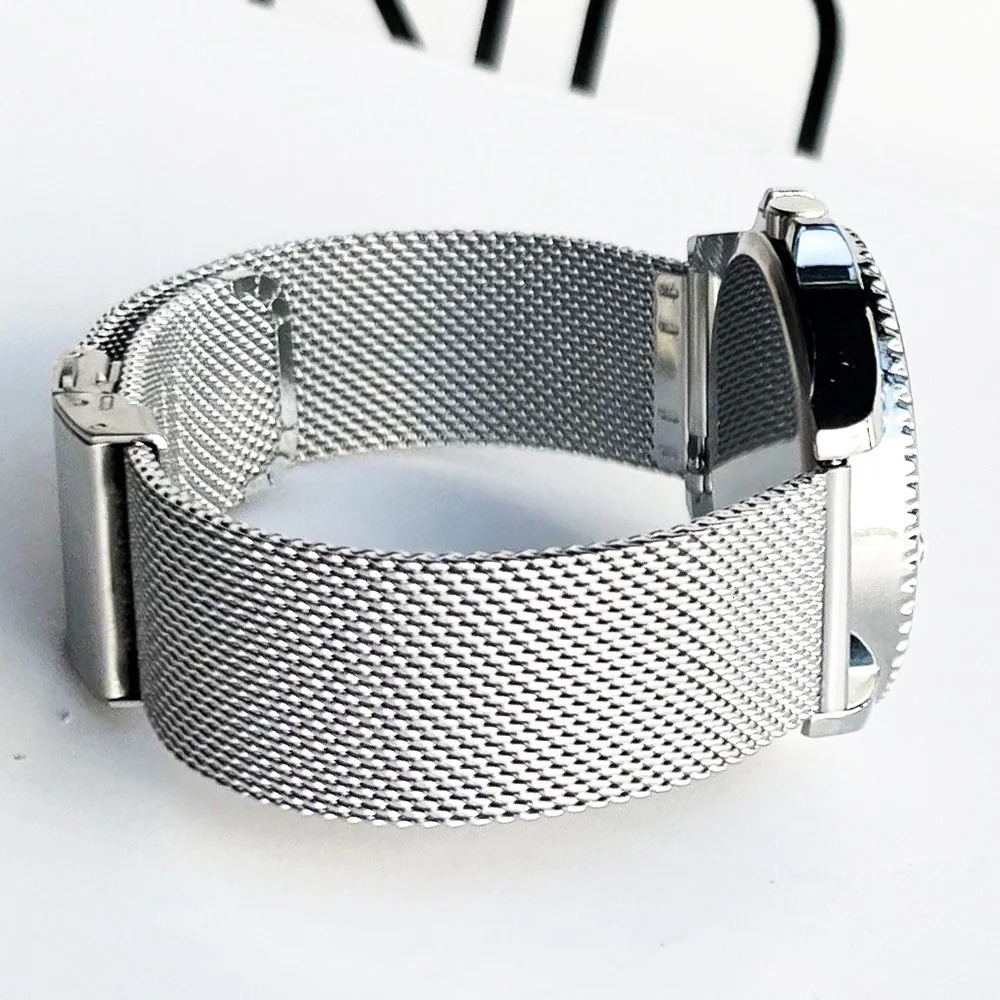 16mm 18mm 20mm 22mm Quick Release Mesh Milanese Loop Watch Band Stainless Steel Metal Folding Buckle Wrist Strap Accessories 260318