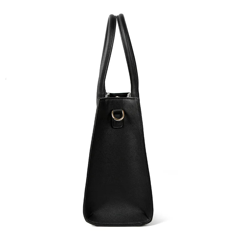 Womens Tote Bag Cross Pattern Laptop Handbag Shoulder Briefcase 260317