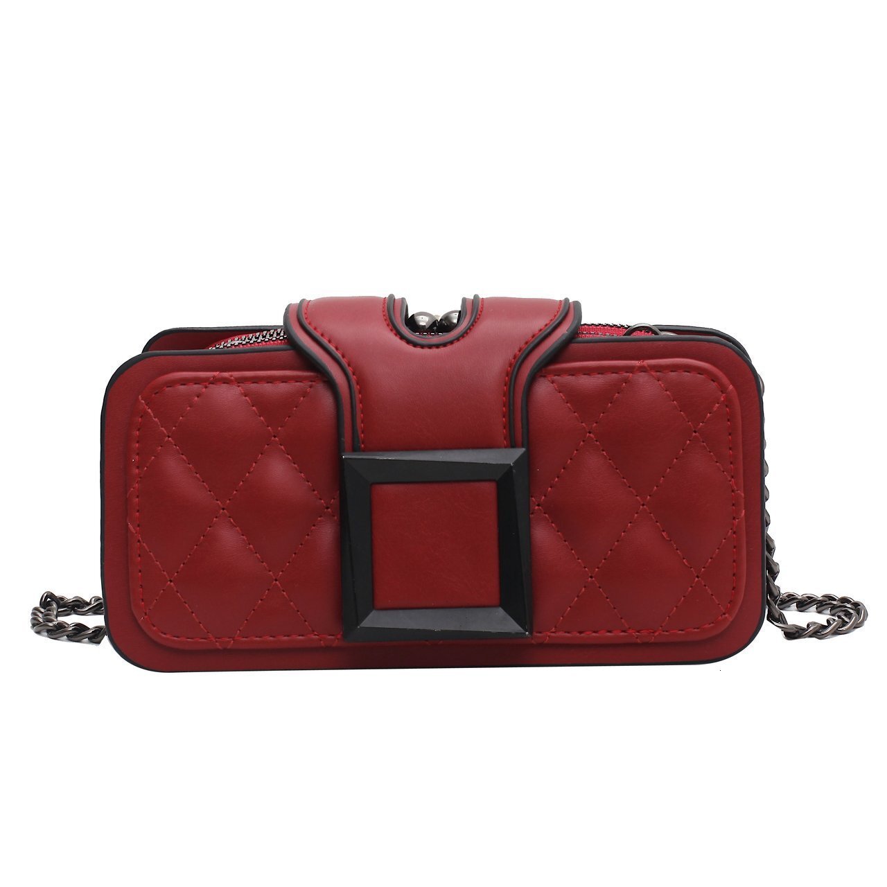 specialized single-shoulder mobile phone multi-layer chain crossbody bag, new trendy small bag for women, light luxury