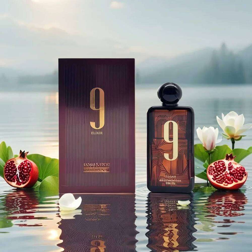 Brown 9PM Elixir Unisex Extrait de Parfum, 3.4 Fl. Oz Long-lasting fragrance suitable for everyday use Valentine's Day gifts 26Y0330