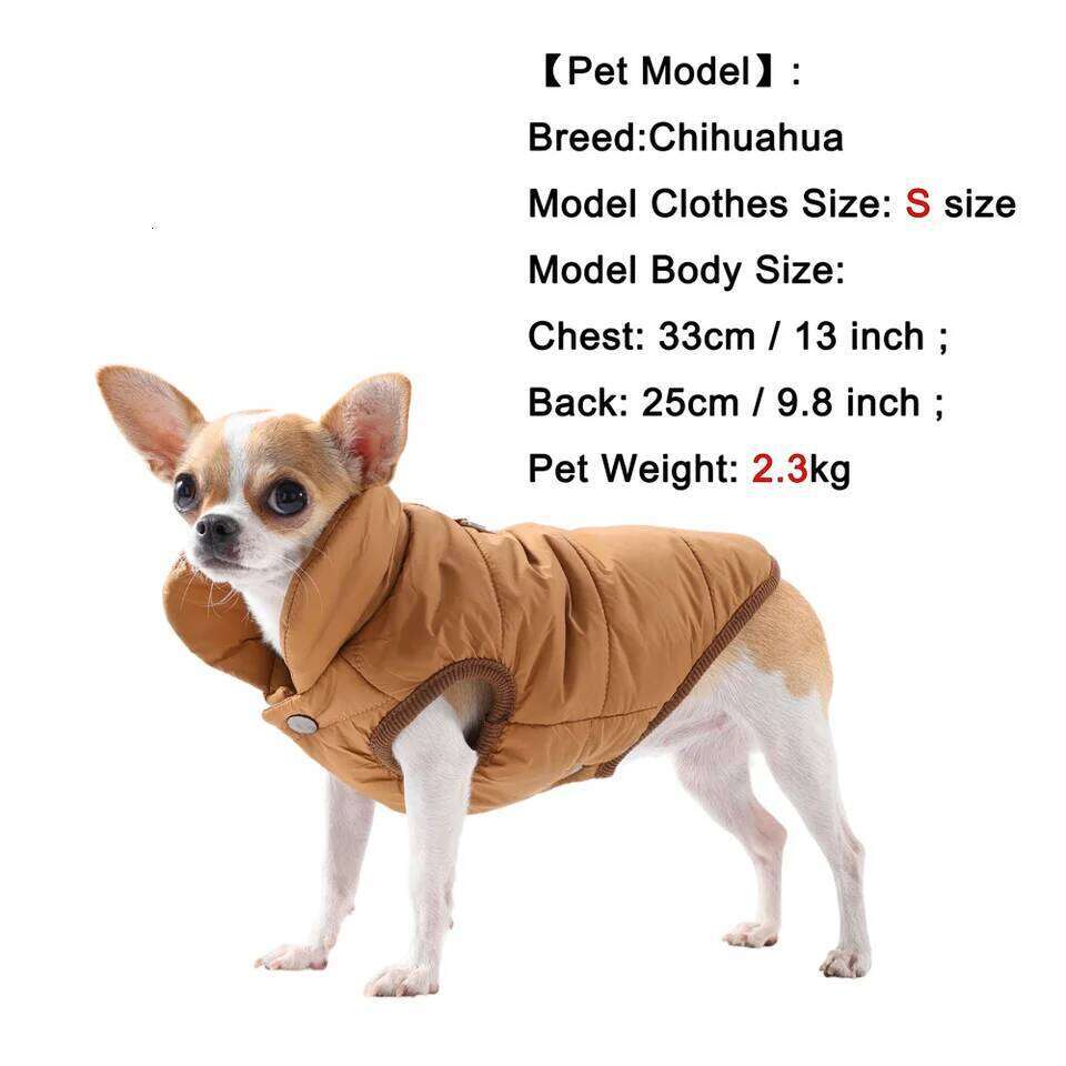 Autumn Winter Dog Clothes For Small Medium Dogs Cats Puppy Jacket With D-ring Warm Cat Coat Chihuahua Bulldog Pug Pet Overalls