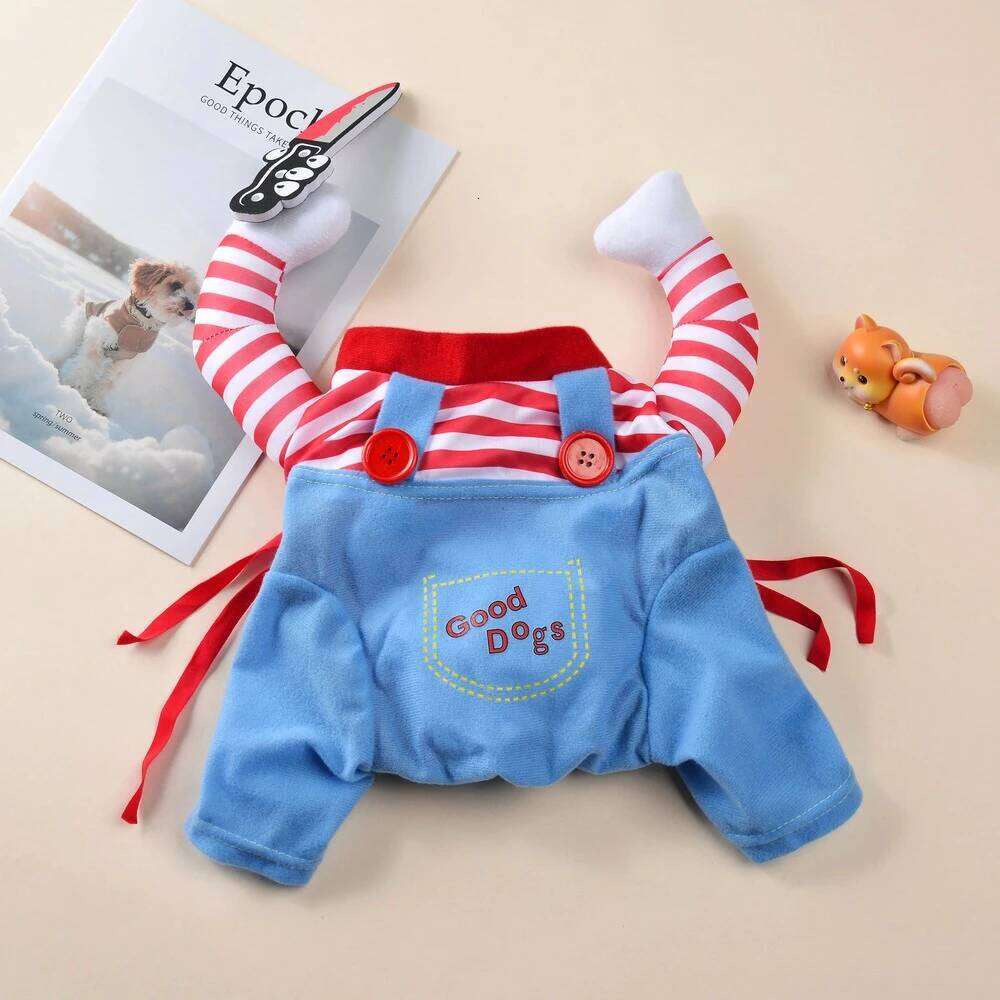 Cute Dog Cosplay For Small Medium Dogs Cats Winter Halloween Party Dress Up Puppy Costume Chihuahua Pet Jacket Outfits