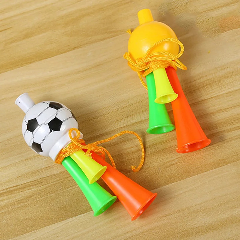5pcs Air Horn Plastic Stadium Horns Cheerleading Supplies Football Match Audience Cheering Props Party Noise Generator TMZ 260330