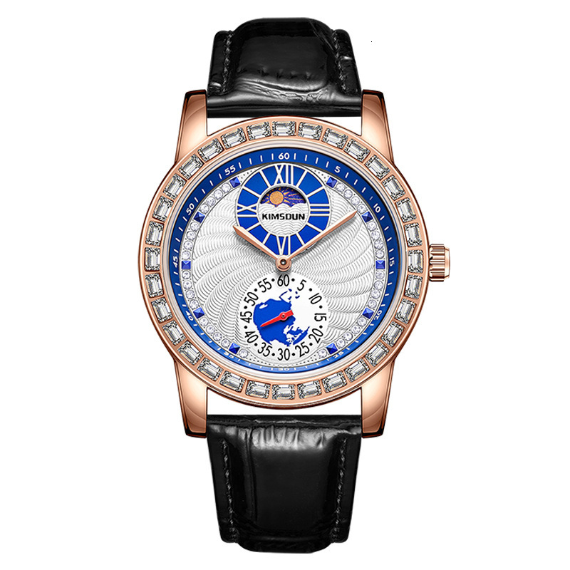 Watches Men Designer Moissanite Fashion Stainless Steel Watch Band Modern Diamond Running Reloj Hombre Homme Montre De Luxe