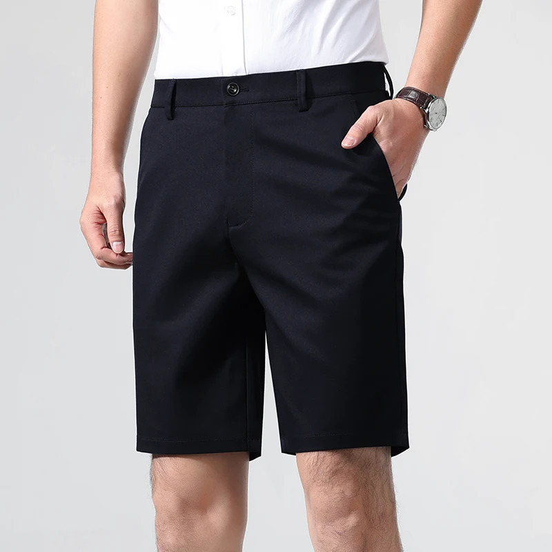 Classic Fit Mens Stretch Bermuda Lightweight Quick Dry Stretch Shorts Golf Shorts Hiking Travel 260327