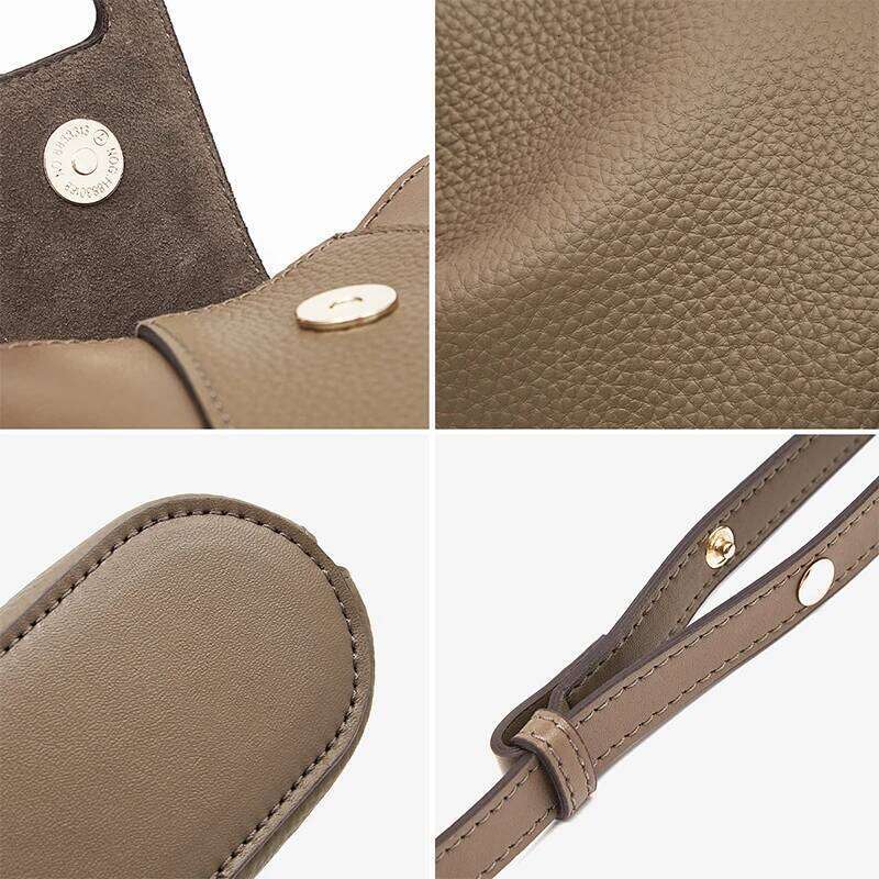 FOXER Mini Phone Travel Lightly For Girl Fashion Crossbody High Quality Small Women Split Leather Shoulder Cellphone Bag