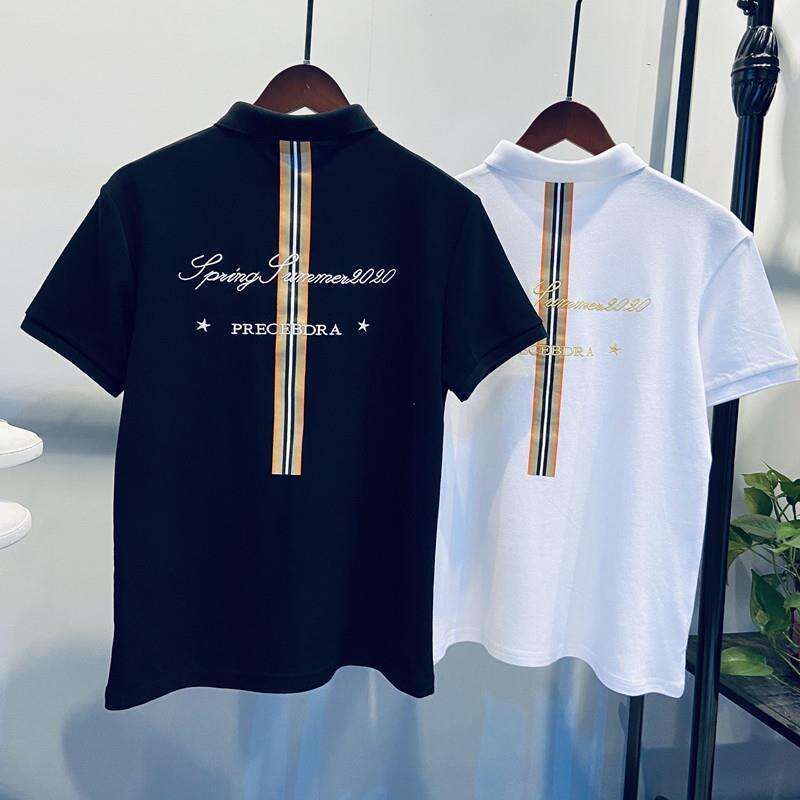 Trendy Men's Clothing Summer New Business Casual Polo With Stylish Personalized Embroidery And Print, Turn-Down Collar Short-Sleeve POLO Shirt