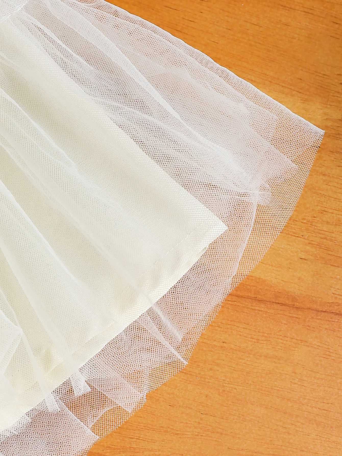 Summer New Baby National Style Sequin Tulle Dress Infant Clothing Bright Sparkling Mesh Dress for Little GirlsT260330