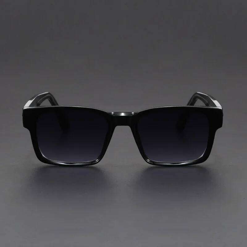 New Men's Advanced Ultra Light Coarse Frame Fashion Square Sunglasses Women Men Trendy Anti Mist Outdoor Driving Shades UV400 26Y0330