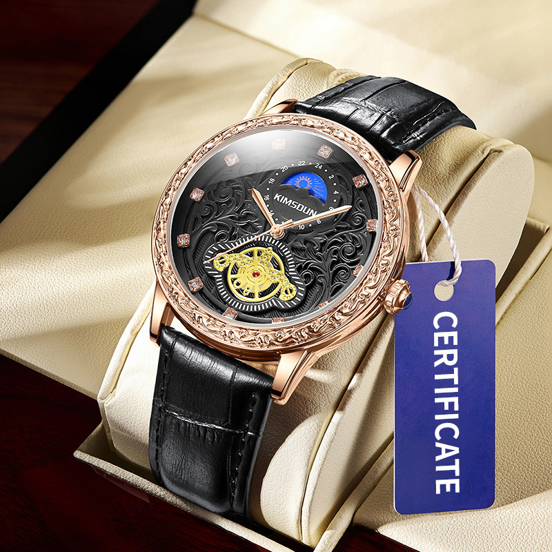 Watches Men Designer Minimalist Luxury Diamond Luxury Moissanite Daily Wear Reloj Hombre Homme Montre De Luxe