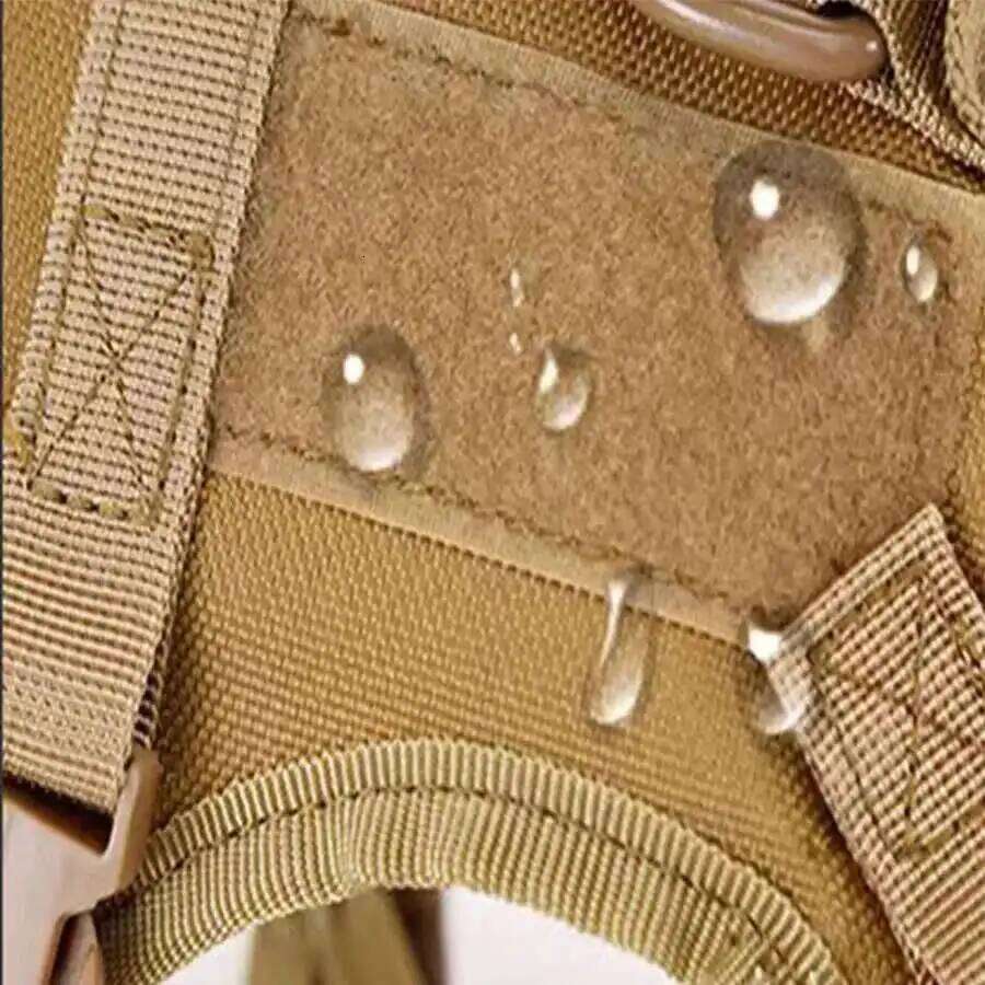 Outdoor Tactical Walking Escape Proof Adjustable Waterproof Pet Harness Soft Mesh Vest For Large Cat Small Dog