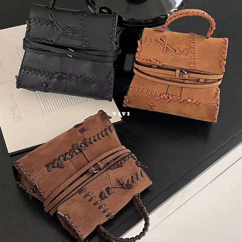 High Quality Handmade Woven Strap With Niche Design Women S New Fashionable And Versatile Handbag Crossbody Bag QIBALIANGPIN