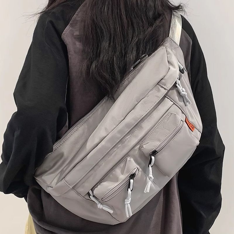 Trendy Brand Workwear Chest Men 2025 New Large Capacity Functional Sports Cycling Crossbody for Women Casual Single Shoulder Bag