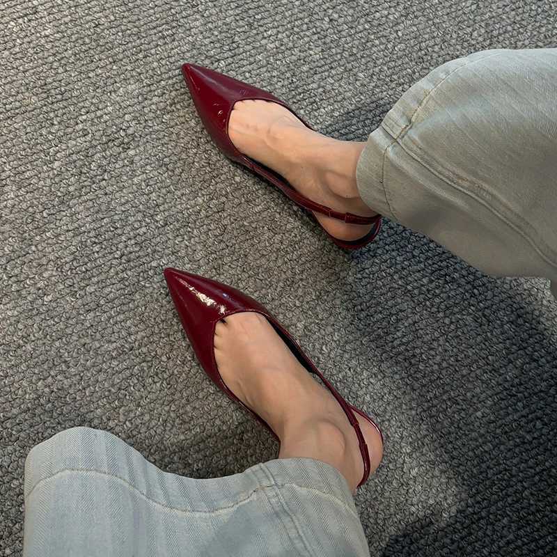 Luxury Summer Cover Toe Slip On Women Sandals Fashion Shallow Ladies Casual Wedges Low Heel Singbacks Sandalias Z260330