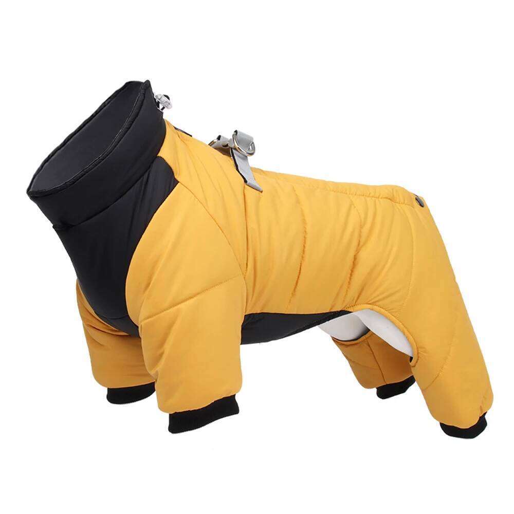 Chinese Embroidery Down Jacket Winter Warm Dog Clothes For Small Dogs Puppy Coat Waterproof Pet Vest French Bulldog Costumes Chihuahua Jumpsuit