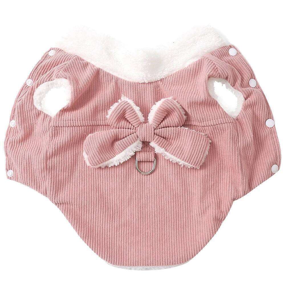 Winter Costume Pet Dog Coat Vest Warm Windproof Puppy D-ring For Small Medium Dogs Cats Kitten Jacket Pug Clothing